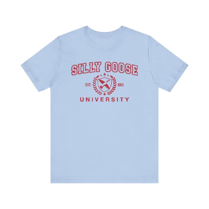 Silly Goose University Unisex T-Shirt - Image 5