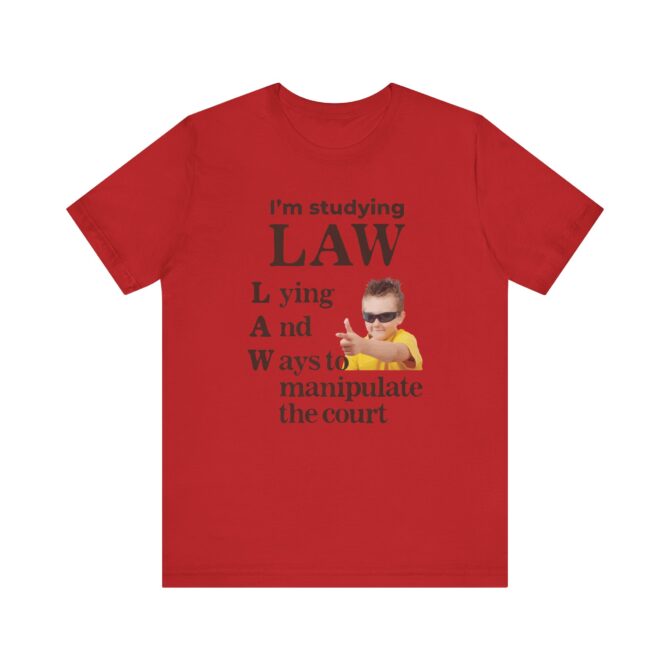 I'm Studying Law Unisex T-Shirt - Image 11