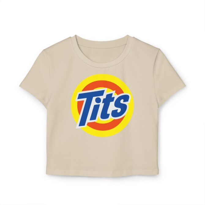 Tits (TIDE) Women's Baby Tee - Image 3