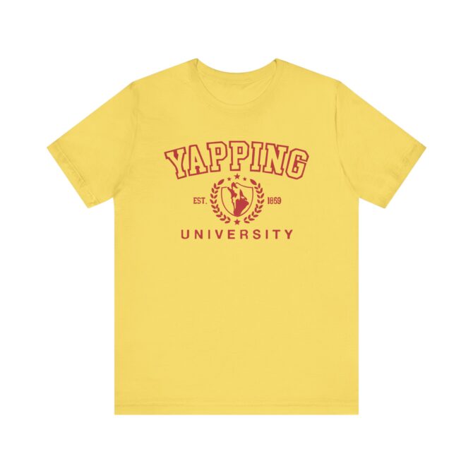 Yapping University Unisex T-Shirt - Image 7