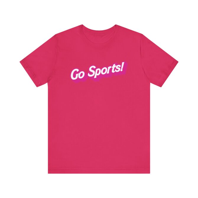 Go Sports! (Barbie) Unisex T-Shirt - Image 10