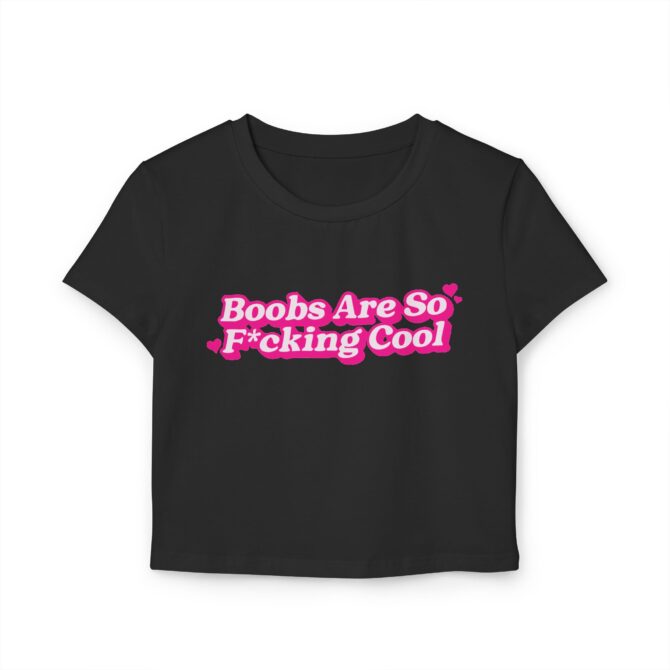 Boobs Are F*cking Cool Women's Baby Tee - Image 4