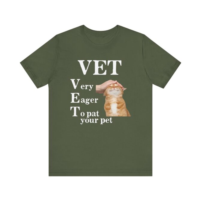 VET (Very Eager to Pat) Unisex T-Shirt