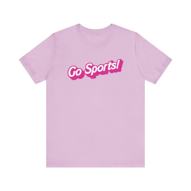 Go Sports! (Barbie) Unisex T-Shirt - Image 9