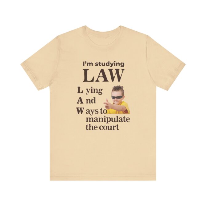 I'm Studying Law Unisex T-Shirt - Image 4