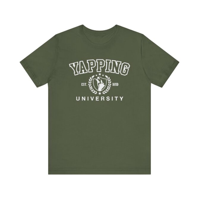 Yapping University Unisex T-Shirt - Image 8