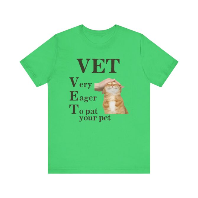 VET (Very Eager to Pat) Unisex T-Shirt - Image 8
