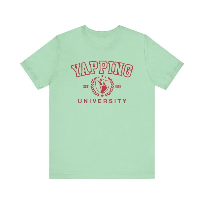 Yapping University Unisex T-Shirt - Image 9