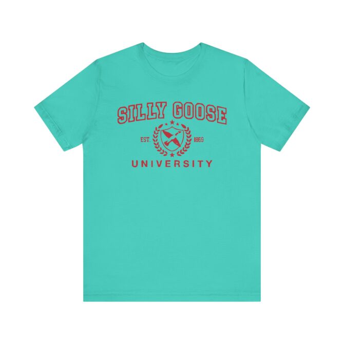 Silly Goose University Unisex T-Shirt - Image 9