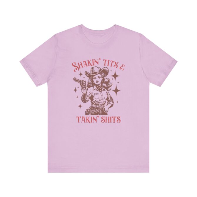 Shakin' Tits and Takin' Shits Unisex T-Shirt - Image 8