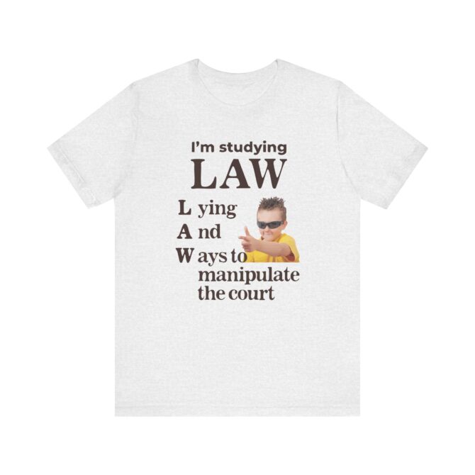 I'm Studying Law Unisex T-Shirt - Image 3