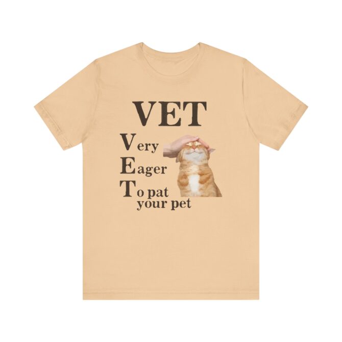 VET (Very Eager to Pat) Unisex T-Shirt - Image 5