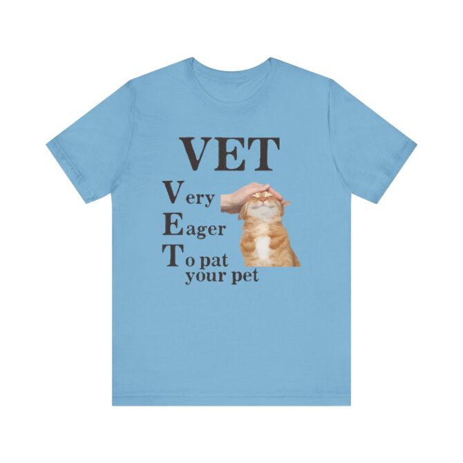 VET (Very Eager to Pat) Unisex T-Shirt - Image 10