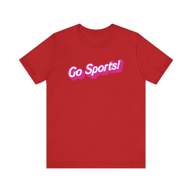 Go Sports! (Barbie) Unisex T-Shirt - Image 12