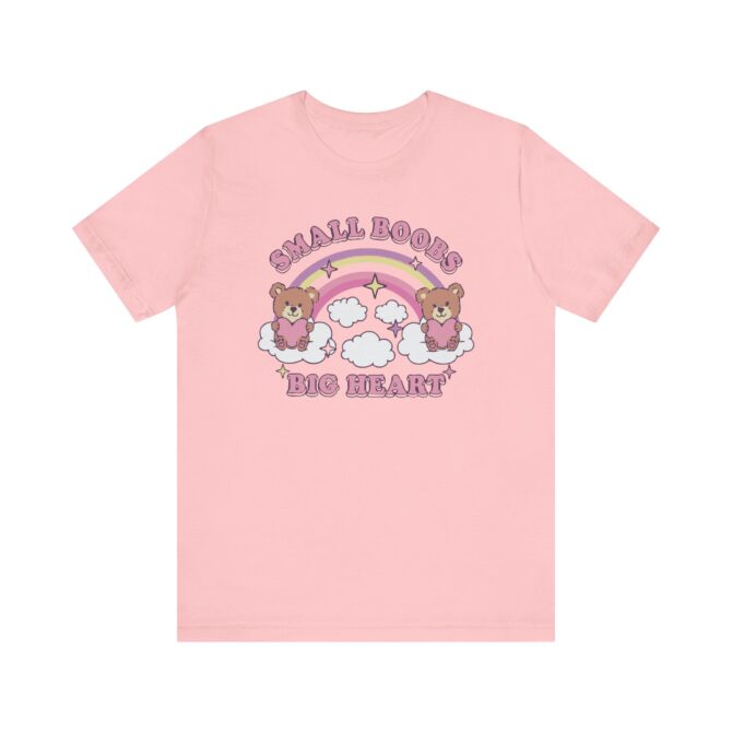 Small Boobs Big Heart Unisex T-Shirt - Image 11