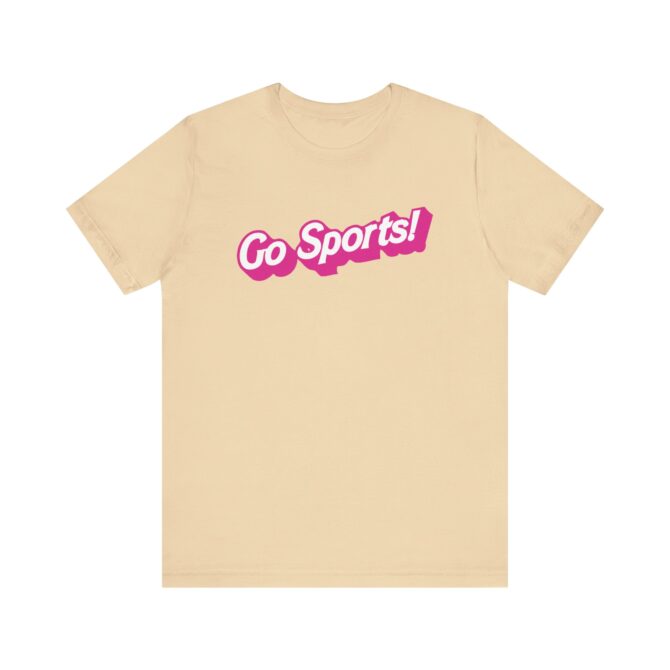 Go Sports! (Barbie) Unisex T-Shirt - Image 3