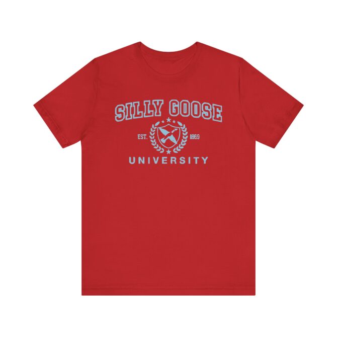 Silly Goose University Unisex T-Shirt - Image 6