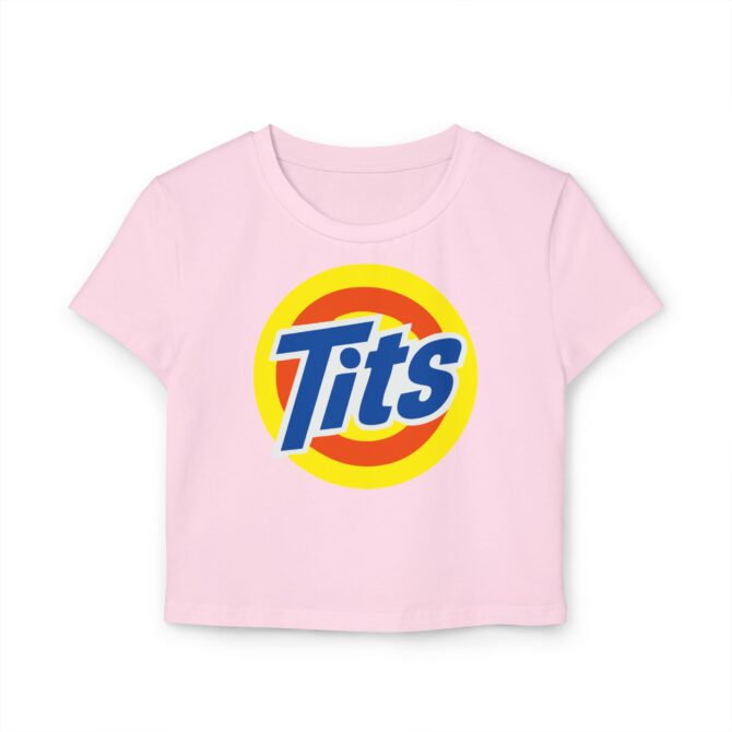 Tits (TIDE) Women's Baby Tee - Image 4