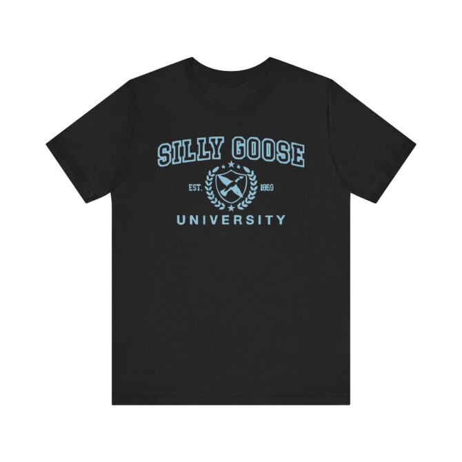 Silly Goose University Unisex T-Shirt - Image 2