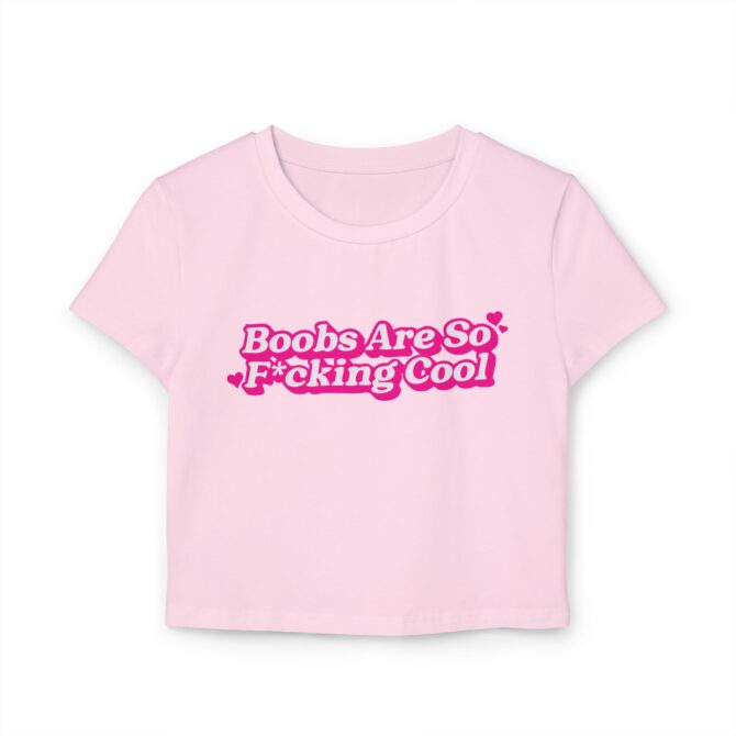 Boobs Are F*cking Cool Women's Baby Tee - Image 3