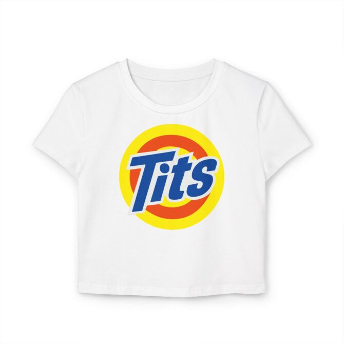 Tits (TIDE) Women's Baby Tee - Image 2