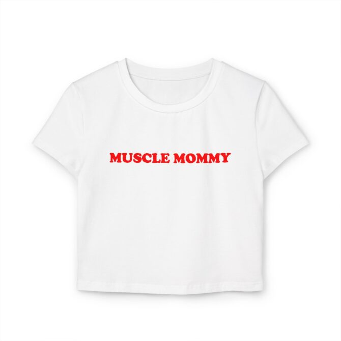 Muscle Mommy Women's Baby Tee - Image 3