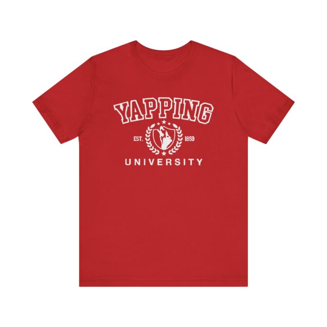 Yapping University Unisex T-Shirt - Image 2