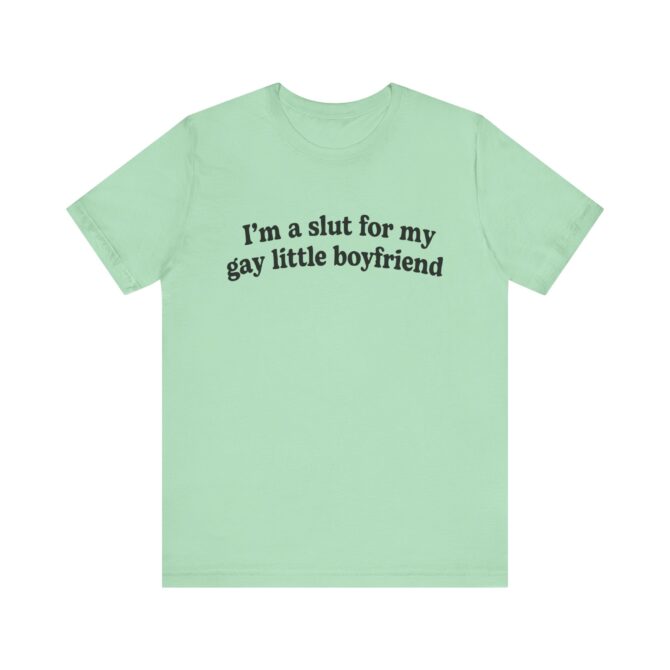 Slxt For My Gay BF Y2K Unisex T-Shirt - Image 6