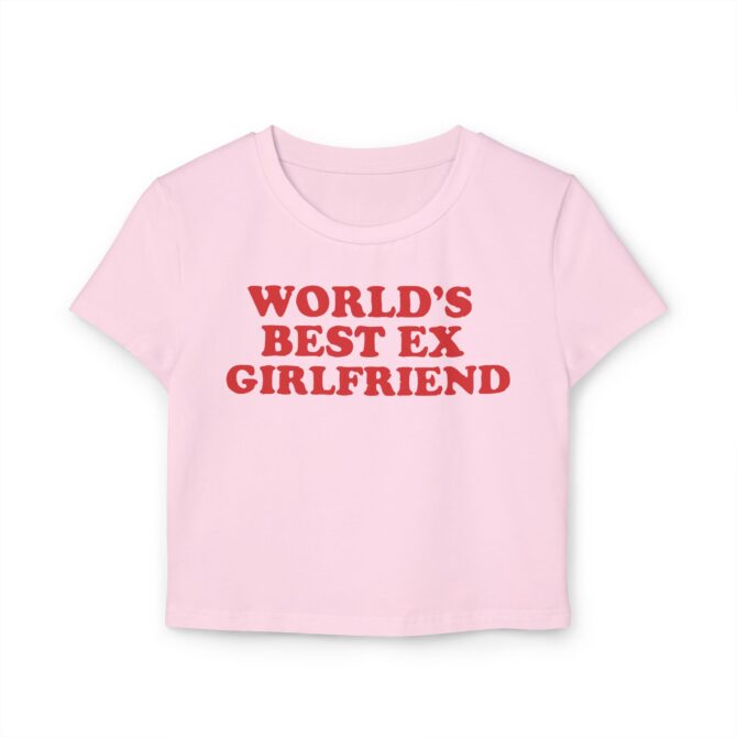 Best Ex Girlfriend Y2K Baby Tee