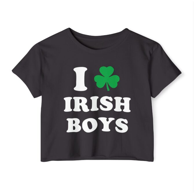 Irish Boys St Patricks Y2K Baby Tee - Image 3