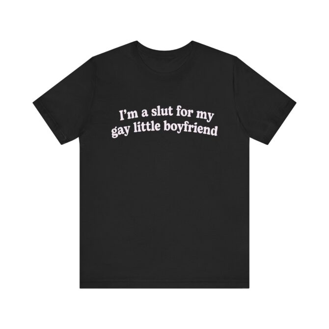 Slxt For My Gay BF Y2K Unisex T-Shirt - Image 3