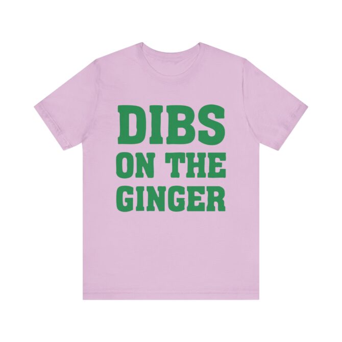 Dibs On The Ginger St Patricks Y2K Unisex T-Shirt - Image 5