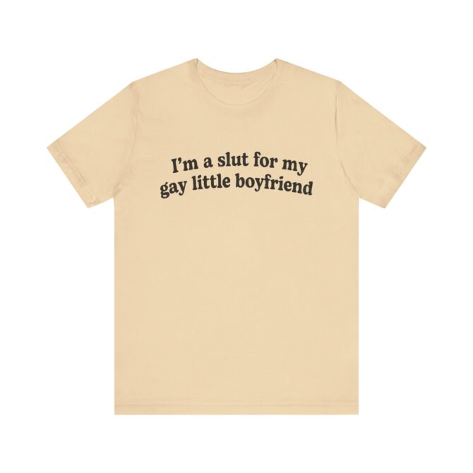 Slxt For My Gay BF Y2K Unisex T-Shirt - Image 4