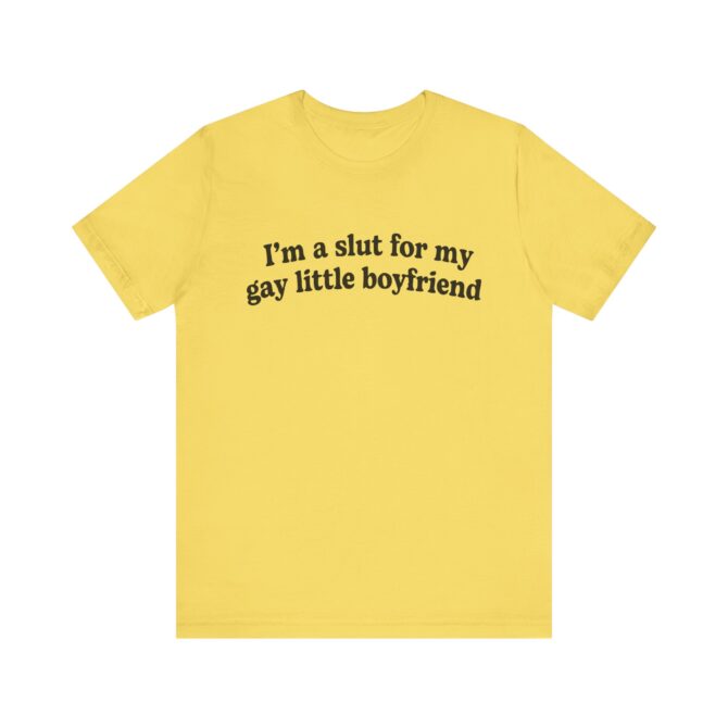 Slxt For My Gay BF Y2K Unisex T-Shirt - Image 5