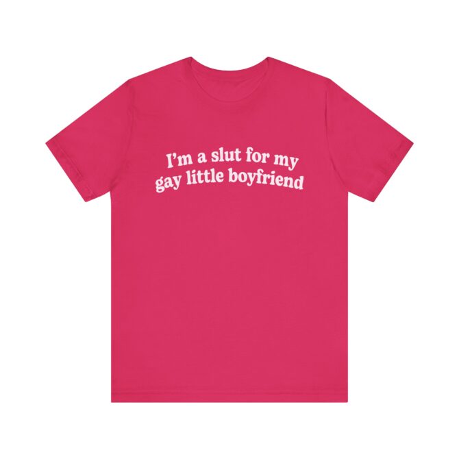 Slxt For My Gay BF Y2K Unisex T-Shirt