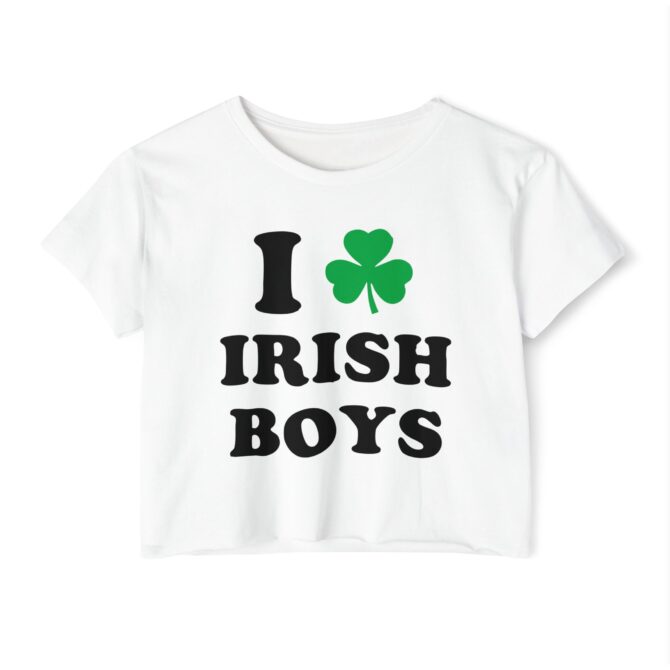 Irish Boys St Patricks Y2K Baby Tee