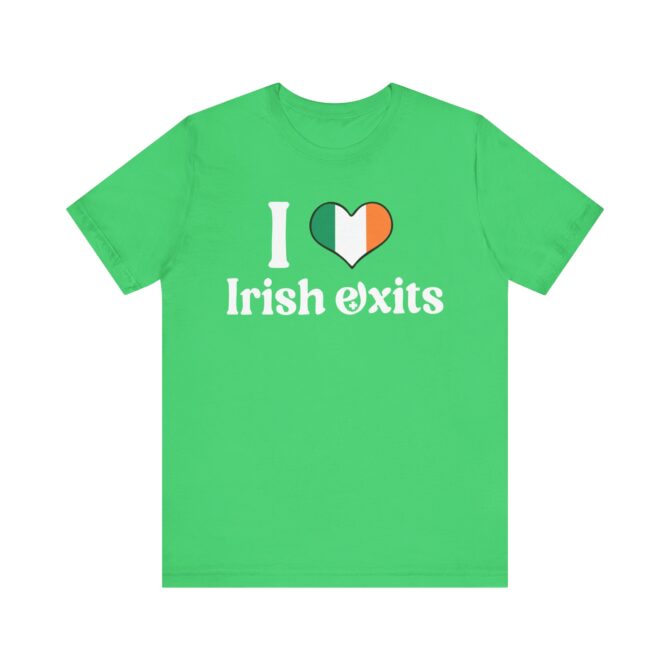 I Love Irish Exits St Patricks Y2K Unisex T-Shirt