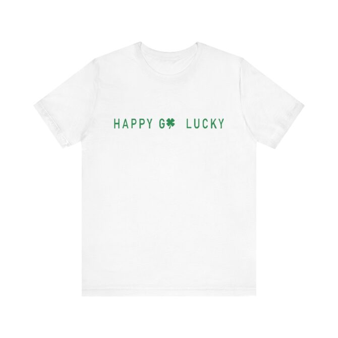 Happy Go Lucky St Patricks Y2K Unisex T-Shirt