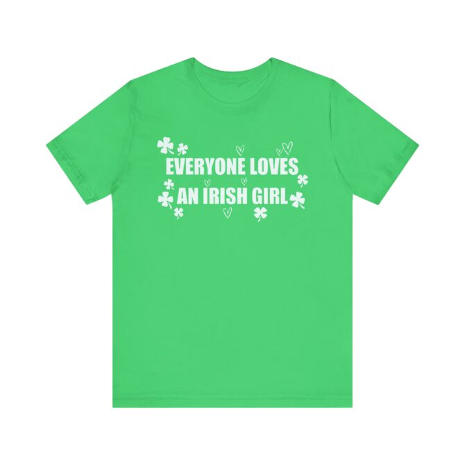 Everyone Loves Irish Girl St Patricks Y2K Unisex T-Shirt - Image 2