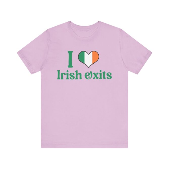 I Love Irish Exits St Patricks Y2K Unisex T-Shirt - Image 5