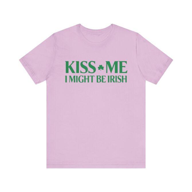 Kiss Me St Patricks Y2K Unisex T-Shirt - Image 5