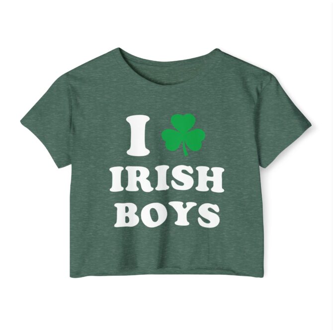 Irish Boys St Patricks Y2K Baby Tee - Image 2